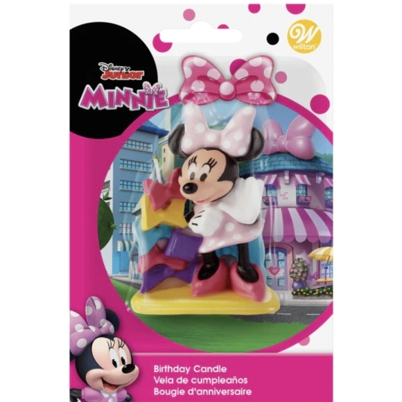 Wilton Mickey & The Roadster Racers Disney Minnie Birthday candles - Picture 13 of 14